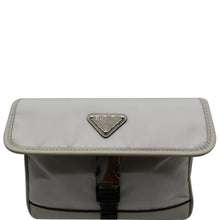 Load image into Gallery viewer, PRADA Re-Nylon Saffiano Leather Smartphone Case Shoulder Bag White
