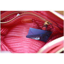 Load image into Gallery viewer, Prada Tessuto Bandoliera Double Zip Nylon Crossbody Bag
