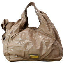 Load image into Gallery viewer, VALENTINO Nuage Bow Patent Leather Tote Bag Nude
