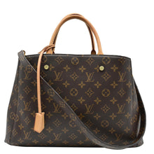 Load image into Gallery viewer, LOUIS VUITTON Montaigne GM Monogram Canvas Shoulder Bag Brown
