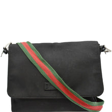 Load image into Gallery viewer, Gucci Techno Large Web Nylon Canvas Messenger Bag - Buy
