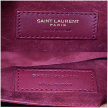 Load image into Gallery viewer, YVES SAINT LAURENT Betty Smooth Leather Shoulder Bag Burgundy
