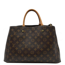 Load image into Gallery viewer, LOUIS VUITTON Montaigne GM Monogram Canvas Shoulder Bag Brown
