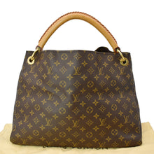 Load image into Gallery viewer, LOUIS VUITTON Artsy MM Monogram Canvas Hobo Bag Brown
