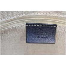 Load image into Gallery viewer, GUCCI Small Microguccissima Leather Crossbody Bag Navy Blue 510286
