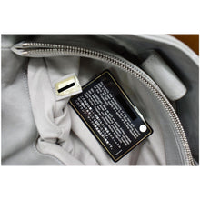 Load image into Gallery viewer, Chanel Wild Stitch CC Lambskin Leather Satchel Bag Light Grey
