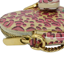 Load image into Gallery viewer, LOUIS VUITTON Leopard Coeur Heart Monogram Vernis Coin Blanc Corail
