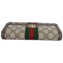 Load image into Gallery viewer, Gucci Ophidia GG Continental Supreme Canvas Wallet Beige 523153
