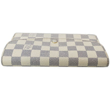 Load image into Gallery viewer, LOUIS VUITTON Emilie Damier Azur Wallet White
