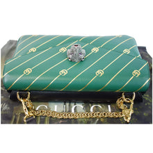 Load image into Gallery viewer, GUCCI Thiara Medium Double Smooth Leather Shoulder Bag Green/Black 524822
