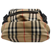 Load image into Gallery viewer, BURBERRY Vintage Leo Check Nylon Belt Pack Beige
