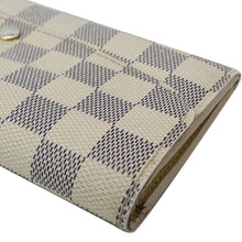 Load image into Gallery viewer, LOUIS VUITTON Emilie Damier Azur Wallet White
