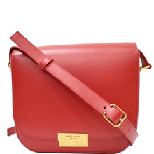 Load image into Gallery viewer, YVES SAINT LAURENT Betty Smooth Leather Shoulder Bag Red
