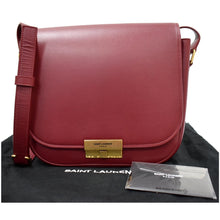 Load image into Gallery viewer, YVES SAINT LAURENT Betty Smooth Leather Shoulder Bag Burgundy
