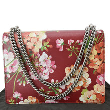 Load image into Gallery viewer, GUCCI Dionysus Floral Blooms Leather Shoulder Bag Red 400235
