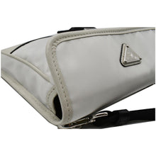 Load image into Gallery viewer, PRADA Re-Nylon Saffiano Leather Smartphone Case Shoulder Bag White
