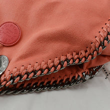 Load image into Gallery viewer, STELLA MCCARTNEY Falabella Large Faux Leather Chain Shoulder Bag Red
