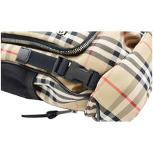 Load image into Gallery viewer, BURBERRY Vintage Leo Check Nylon Belt Pack Beige
