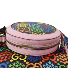 Load image into Gallery viewer, GUCCI GG Psychedelic Round Leather Crossbody Bag Multicolor 603938
