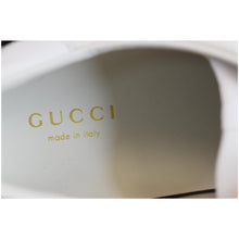 Load image into Gallery viewer, GUCCI Suede Stripe Rainbow G74 Leather Sneakers White 552969 US 5
