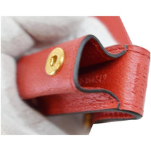 Load image into Gallery viewer, GUCCI Porte Rouges Leather single Lipstick Holder Red 615998
