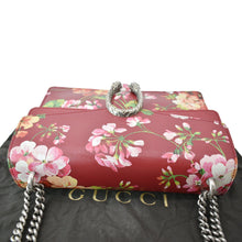 Load image into Gallery viewer, GUCCI Dionysus Floral Blooms Leather Shoulder Bag Red 400235
