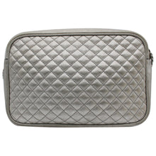 Load image into Gallery viewer, GUCCI GG Small Quilted Leather Shoulder Bag Metallic Silver 541051
