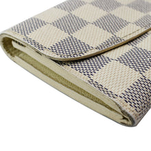 Load image into Gallery viewer, LOUIS VUITTON Emilie Damier Azur Wallet White
