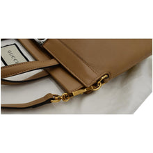 Load image into Gallery viewer, GUCCI Matisse GG Leather Top Handle Shoulder Bag Beige 631663
