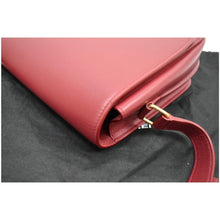 Load image into Gallery viewer, YVES SAINT LAURENT Betty Smooth Leather Shoulder Bag Burgundy
