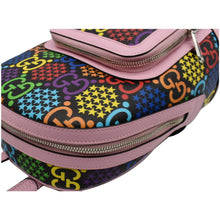 Load image into Gallery viewer, GUCCI Psychedelic GG Supreme Monogram Canvas Backpack Bag Multicolor 601296
