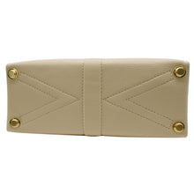 Load image into Gallery viewer, LOUIS VUITTON Rose Des Vents PM Grained Leather Top Handle Crossbody Bag Creme
