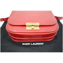 Load image into Gallery viewer, YVES SAINT LAURENT Betty Smooth Leather Shoulder Bag Red
