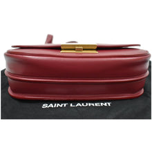 Load image into Gallery viewer, YVES SAINT LAURENT Betty Smooth Leather Shoulder Bag Burgundy
