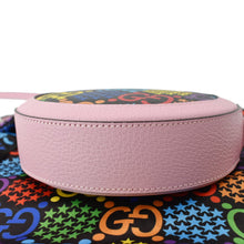 Load image into Gallery viewer, GUCCI GG Psychedelic Round Leather Crossbody Bag Multicolor 603938
