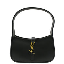 Load image into Gallery viewer, YVES SAINT LAURENT Le 5 A 7 Mini Leather Shoulder Bag Black
