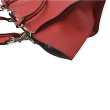 Load image into Gallery viewer, FENDI 3 Jours Calfskin Leather Shoulder Bag Red
