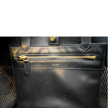 Load image into Gallery viewer, Tom Ford East/West Graphic T Perforated Leather Tote Bag
