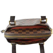 Load image into Gallery viewer, LOUIS VUITTON Belem PM Damier Ebene Satchel Bag Brown
