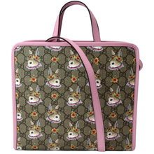 Load image into Gallery viewer, GUCCI Children&#39;s Yuko Higuchi GG Supreme Tote Bag Pink 630542
