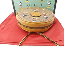 Load image into Gallery viewer, GUCCI Disney x Mini GG Supreme Round Backpack Bag Beige 603730
