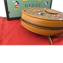 Load image into Gallery viewer, GUCCI Disney x Mini GG Supreme Round Backpack Bag Beige 603730
