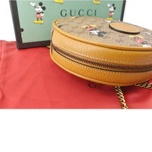 Load image into Gallery viewer, GUCCI Disney x Mini GG Supreme Round Backpack Bag Beige 603730
