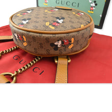 Load image into Gallery viewer, GUCCI Disney x Mini GG Supreme Round Backpack Bag Beige 603730
