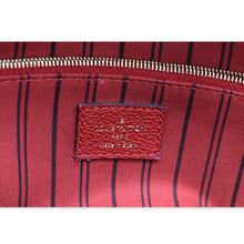 Load image into Gallery viewer, LOUIS VUITTON Sorbonne Monogram Empreinte Leather Backpack Red
