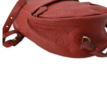 Load image into Gallery viewer, LOUIS VUITTON Sorbonne Monogram Empreinte Leather Backpack Red
