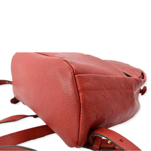 Load image into Gallery viewer, LOUIS VUITTON Sorbonne Monogram Empreinte Leather Backpack Red
