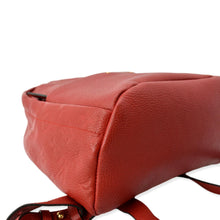 Load image into Gallery viewer, LOUIS VUITTON Sorbonne Monogram Empreinte Leather Backpack Red
