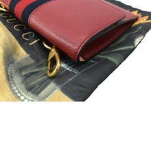 Load image into Gallery viewer, Preloved Gucci Totem Web Leather Clutch Bag Red - Buy Now
