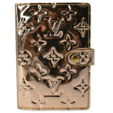 Load image into Gallery viewer, LOUIS VUITTON Miroir Small Monogram Embossed Ring Agenda Gold
